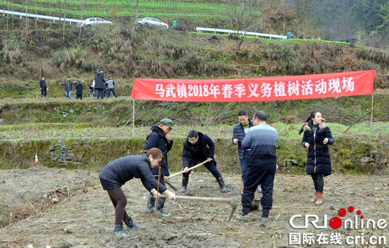 已過審【區縣聯動】【石柱】石柱馬武鎮幹部義務為百姓種樹4000余棵【區縣聯動　列表】石柱馬武鎮幹部義務種樹4000余棵