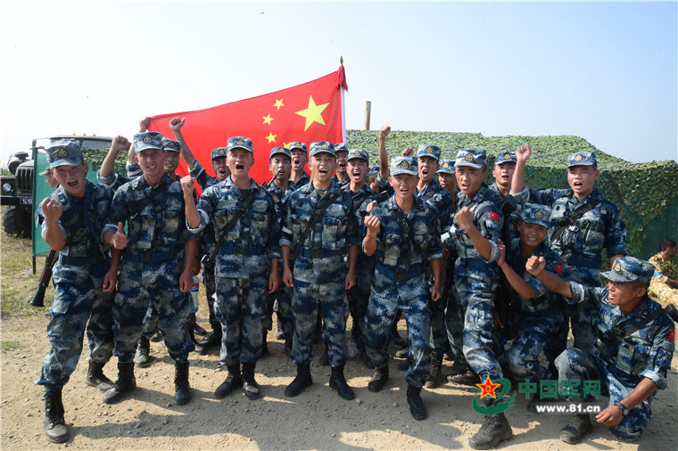 中國空降兵奪空降排首階段第一