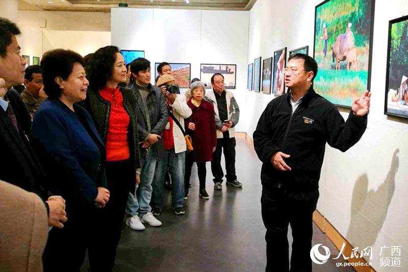 【焦點圖】【八桂大地】【旅遊文體】“生靈其境——黃嵩和廣西自然攝影展”開幕