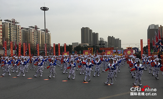 陜西鄠邑舞出新時代 “鼓舞之鄉”熱鬧過大年