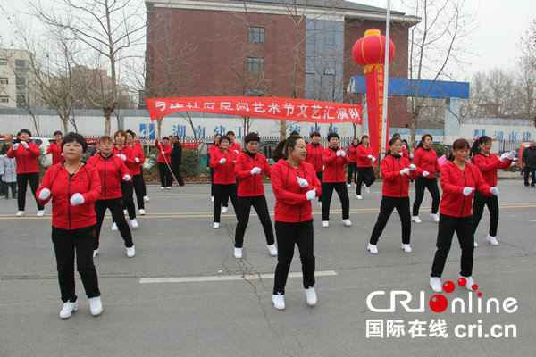 鄭州惠濟區迎賓路街道第十五屆民間藝術節召開