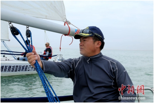 沙漠裏賽帆船？ 新疆博湖縣旅遊經濟的新生意