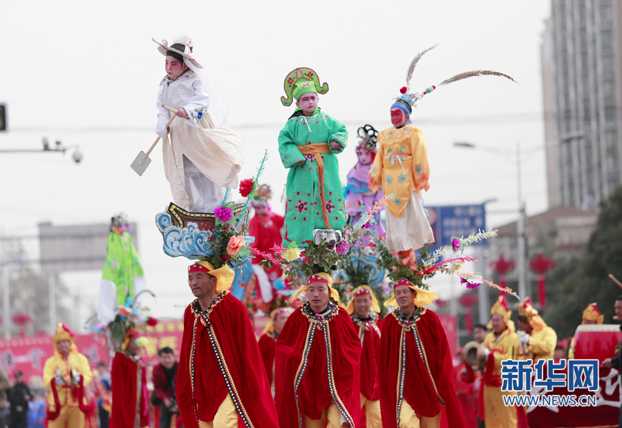 西安：敲起鑼鼓耍“熱鬧” 喜慶元宵節