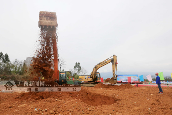 【園區建設】【八桂大地】（首頁標題）融安長安三橋開工建設（內容頁標題）融安長安三橋開工建設 工程總投資概算為24398萬