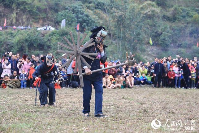 【焦點圖】【八桂大地】【旅遊文體】天峨紅水河壯族螞拐民俗文化節3月10-11日舉行