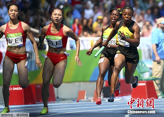 中國女子4X100米接力晉級 時隔16年再進奧運會決賽