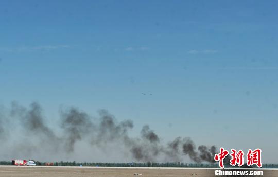 甘肅張掖航空大會遇難飛行員為南非籍(圖)