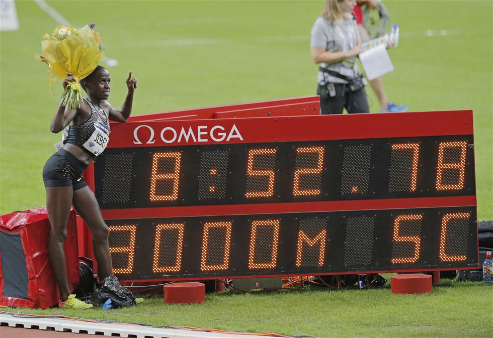 巴林選手傑貝特打破女子3000米障礙賽世界紀錄