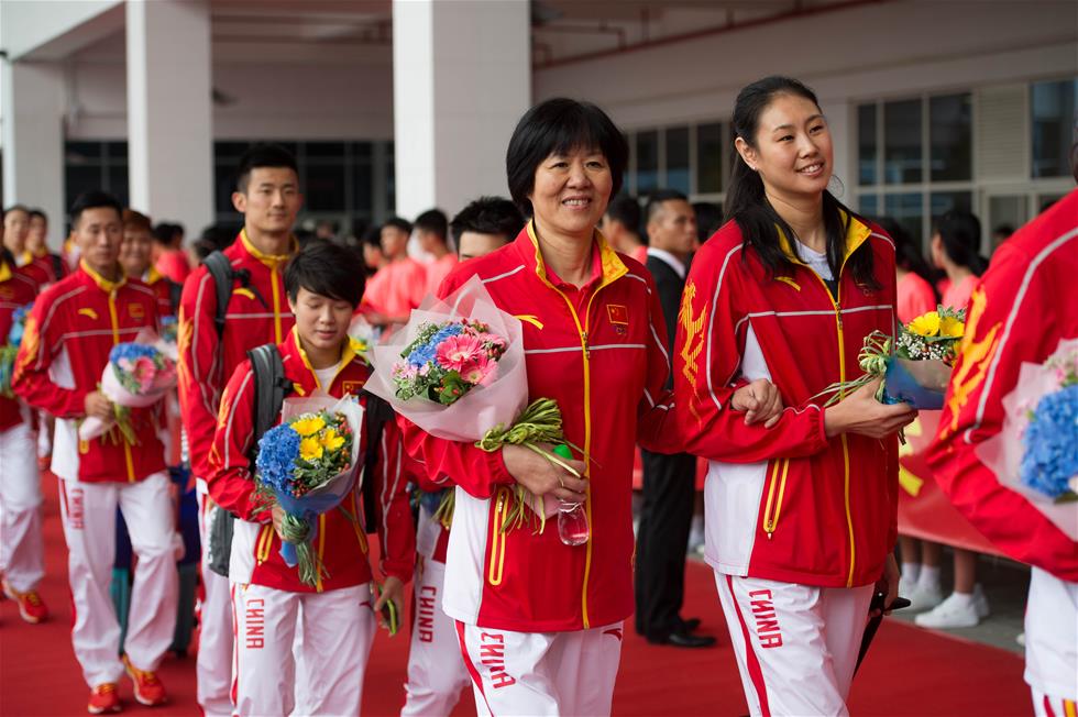 裏約奧運會內地奧運精英代表團抵達澳門