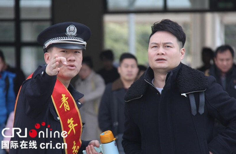 【唐已審】【供稿】廣西防城港鐵路警方護航春季出海客流