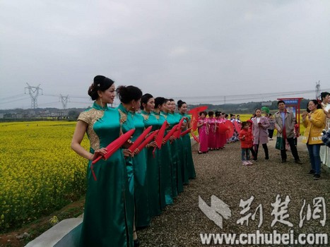 【汽車旅遊】鹹安區第三屆探春賞花鄉村遊拉開大幕