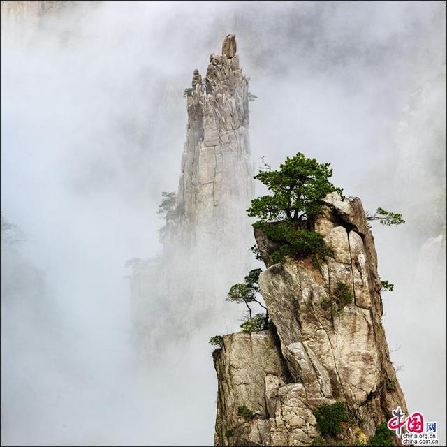 “黃山雲海”神秘深邃的意境之美(組圖)