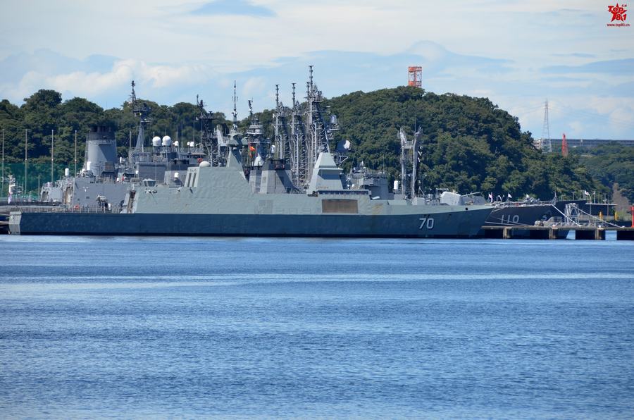 新加坡最強護衛艦抵橫須賀港