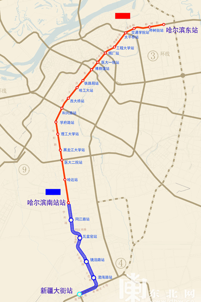 【要聞三】哈市地鐵1號線三期預計年底通車