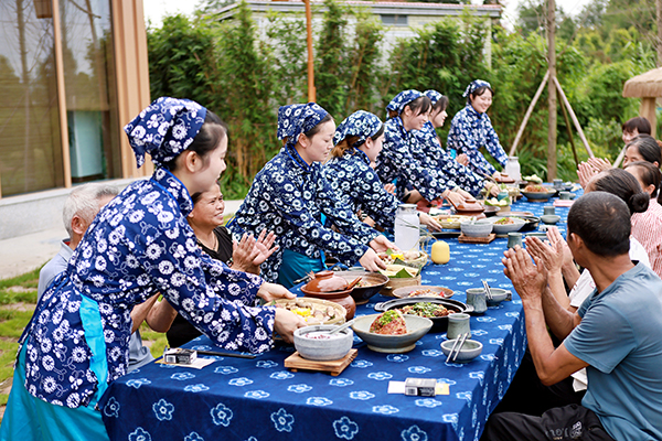 眉山丹棱推出系列活動慶祝2023年中國農民豐收節_fororder_豐收宴-供圖-丹棱縣委宣傳部