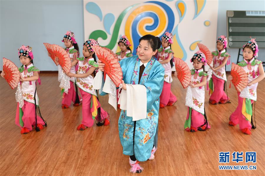 河北衡水：戲曲文化進校園