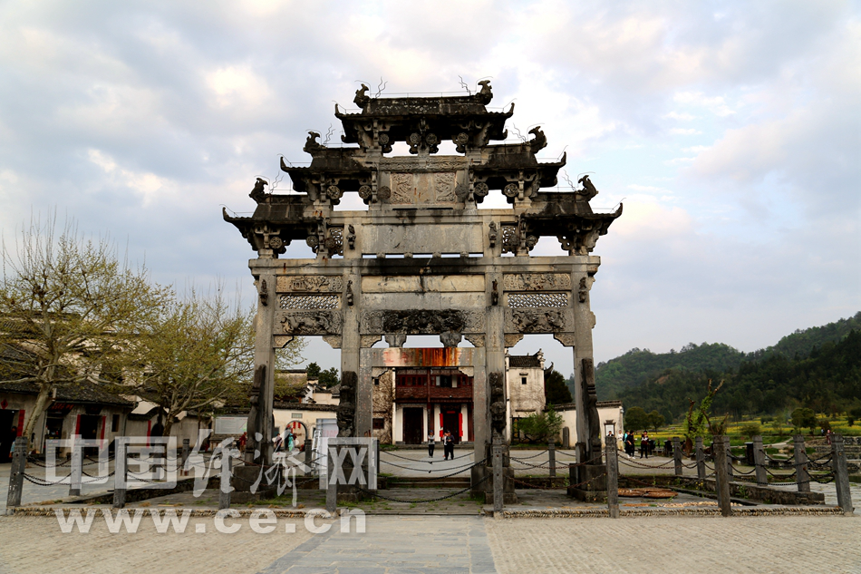 春遊西遞古鎮 賞徽派古建風采