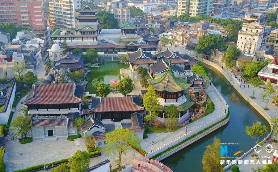 穿越時空，感觸傳統——航拍粵劇藝術博物館