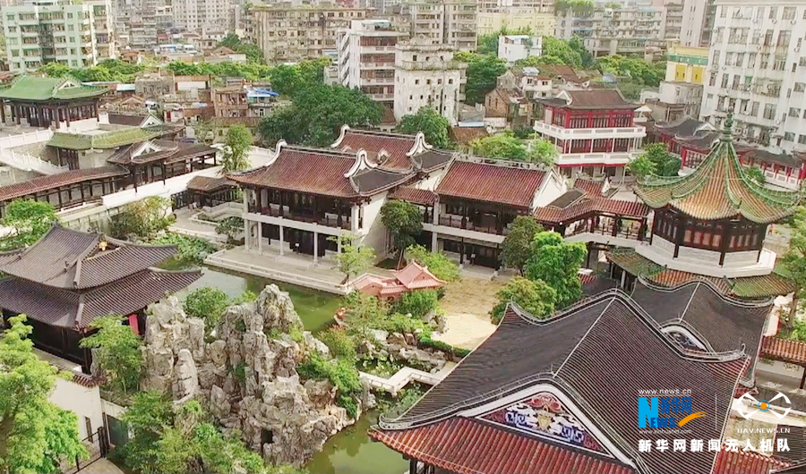 穿越時空，感觸傳統——航拍粵劇藝術博物館