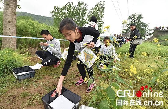 （供稿 本網專稿 三吳大地南京 移動版）推進全民健身 定向越野挑戰賽在湯山舉行