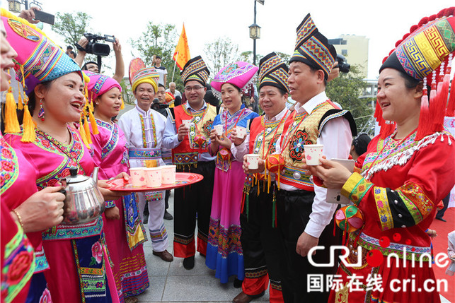 【唐已審】【供稿】【來賓】【焦點圖】【移動端—焦點圖】【八桂大地】來賓象州縣：壯歡山歌唱響“三月三”