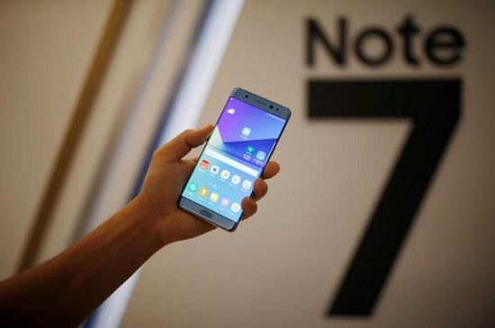 三星Note7手機“修理”後再起火 致美航班取消