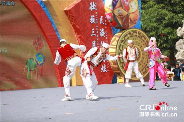 【唐已審】【原創】廣西“壯族三月三•民族體育炫”活動暨“福美”廣西體育廟會在來賓開幕