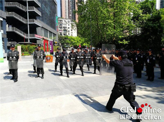 【法制安全】重慶江北：警企聯動 合力護航九街治安