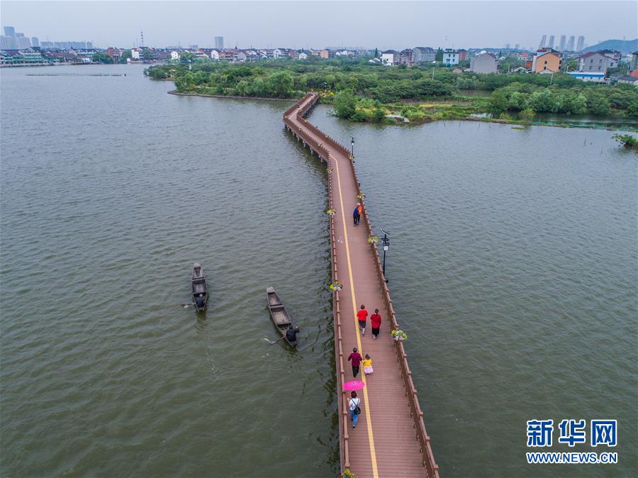 浙江塘棲鎮：鄉村百姓樂享春季鄉村美景