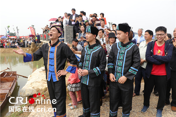 【唐已審】【供稿】【移動端】【貴港】【旅遊文體】【八桂大地】（內容頁標題）貴港港北區“三月三”各景點火爆  主要景點接待遊客21.4萬