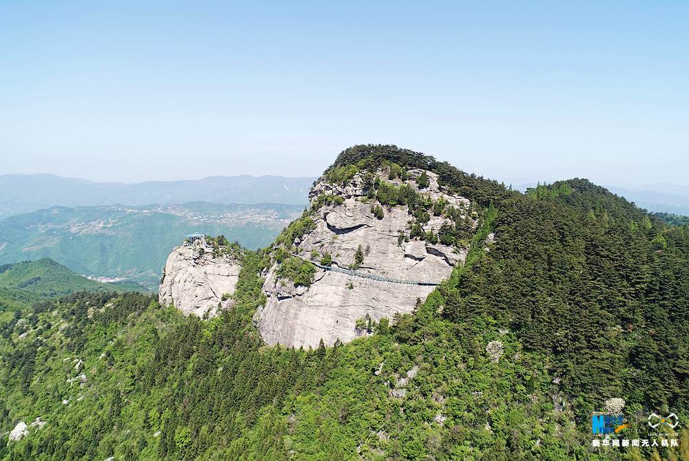 航拍：黃柏山的如畫春天