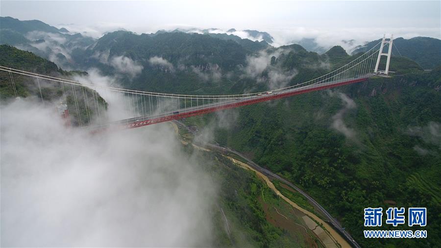 浙江仙居：雲霧縹緲景如畫