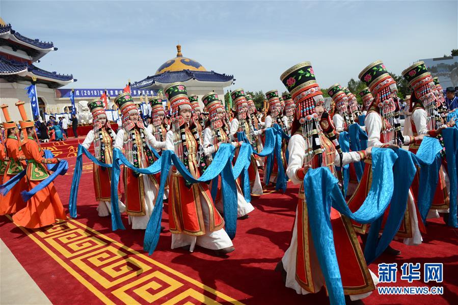 內蒙古成吉思汗陵舉行春季大祭