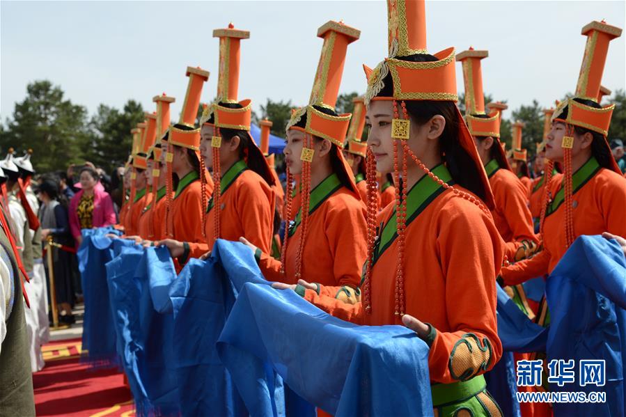 內蒙古成吉思汗陵舉行春季大祭