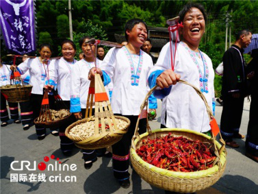 【唐已審】【供稿】【八桂大地-桂林】【旅遊文體-圖文】【移動端】桂林龍勝各族同胞共慶“敬牛節”