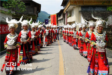 【唐已審】【供稿】【八桂大地-桂林】【旅遊文體-圖文】【移動端】桂林龍勝各族同胞共慶“敬牛節”