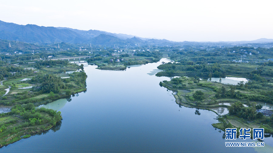 雙桂湖國家濕地公園成重慶梁平“城市綠肺”