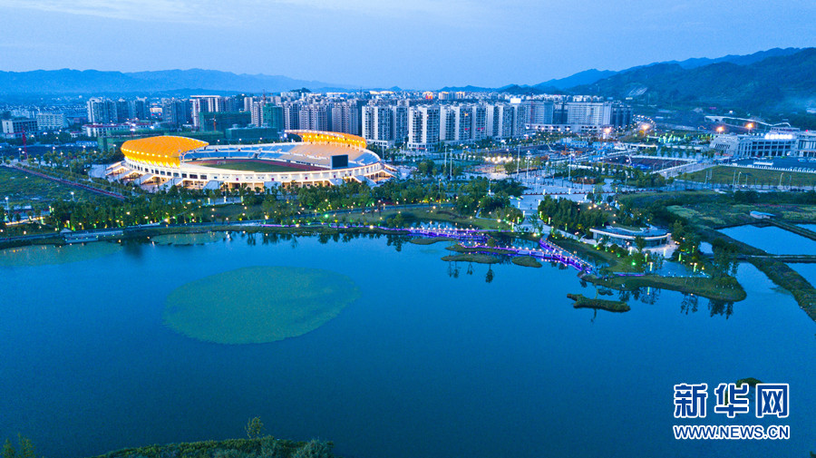 雙桂湖國家濕地公園成重慶梁平“城市綠肺”