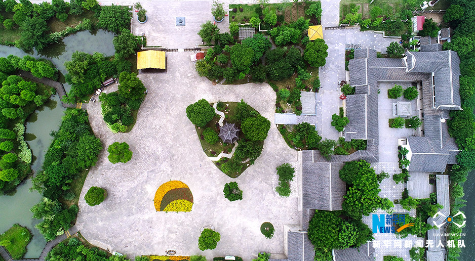 航拍無錫梁鴻濕地公園 探尋吳地歷史