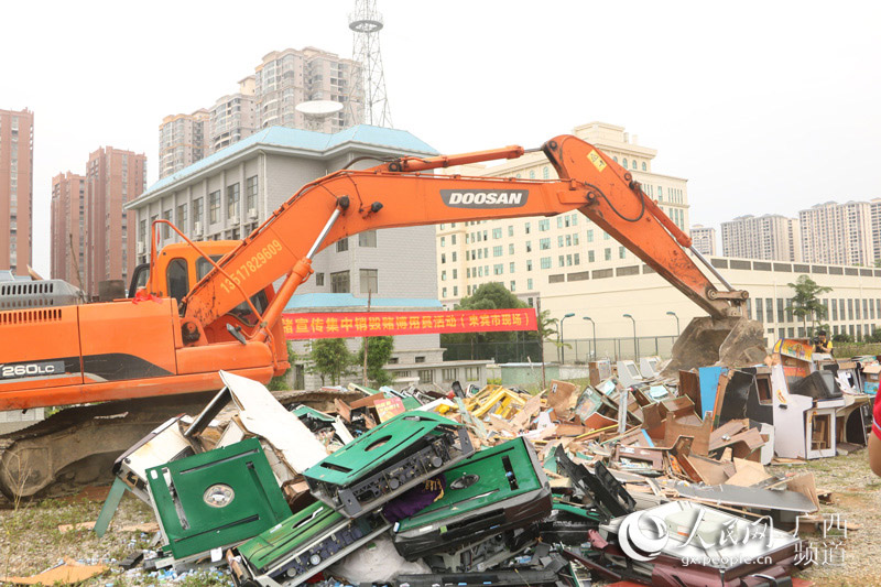 【八桂大地-圖文】【八桂大地-南寧】廣西警方“神劍”治賭 打擊網絡、農村賭博