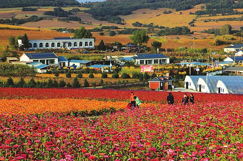 全國生態文化村敦化市小山村的産業嬗變之旅