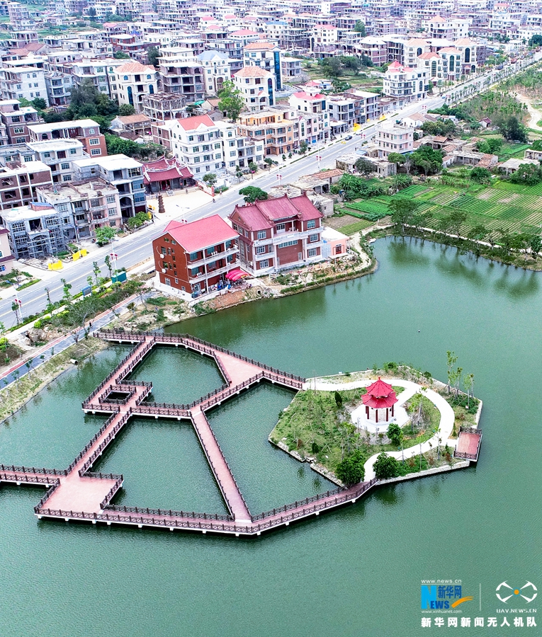 福建湄洲島“治水”展露生態美景