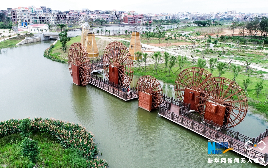 福建湄洲島“治水”展露生態美景