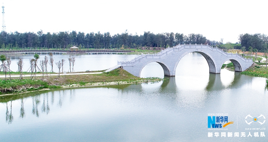 福建湄洲島“治水”展露生態美景