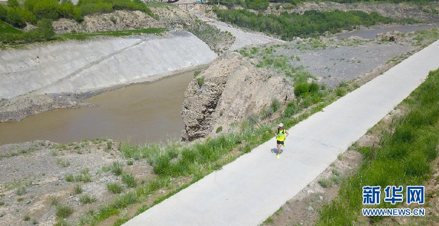 跟著越野跑看盡黃河岸邊同德美