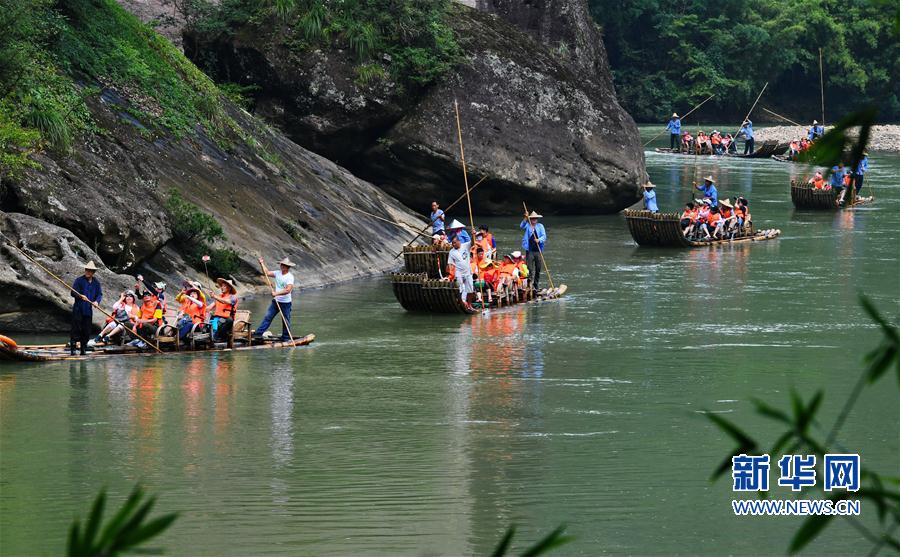 武夷山迎來暑期旅遊熱