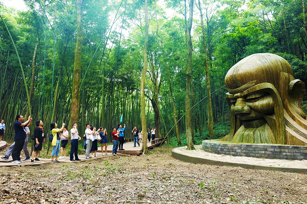 【焦點圖】“百里竹海”成重慶梁平旅遊新名片