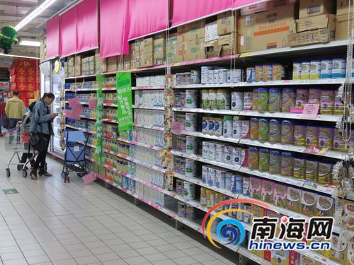 【食品農業】我國擬出臺嬰幼兒奶粉新規 海口銷售多標金裝