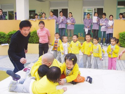 【聚焦上海】滬幼兒園男教師超400人 為幼兒園添"父親"角色