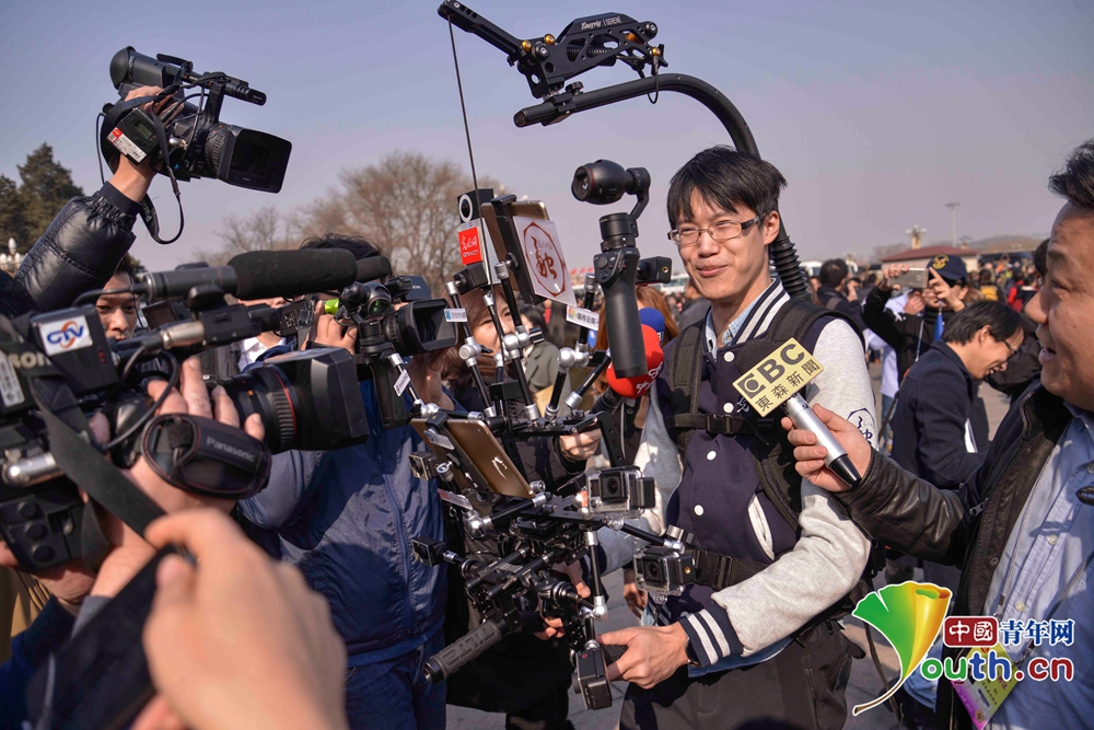 組圖：新聞記者這樣記錄兩會